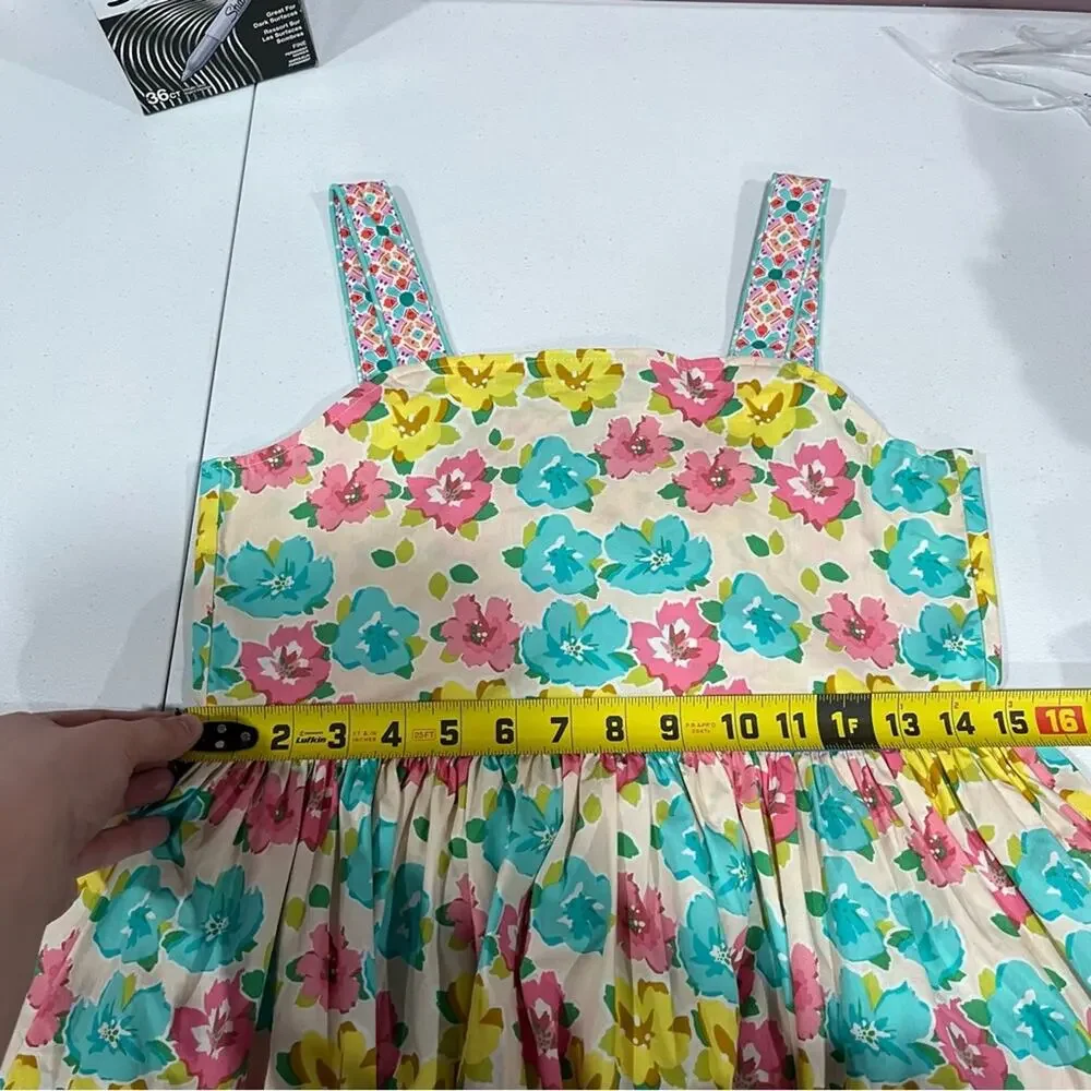 Wildflowers Floral Dress Girls Multicolor Sleeveless S20D170 READ